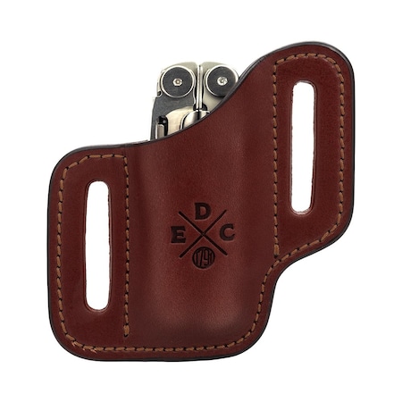 1791 Everyday Carry Leather Sheath for S/M Multitool & Easy-Slide Belt Attachment WEB-ST-ES-SLC-CHN-R